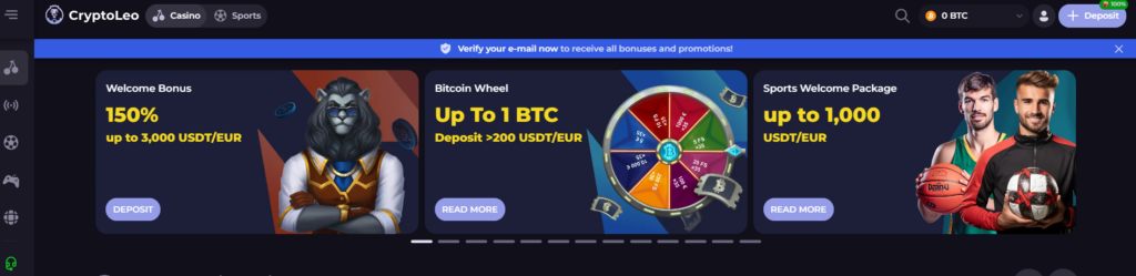 cryptoleo bitcoin casino