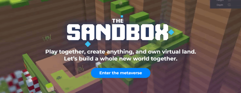 Крипто игра The Sandbox 