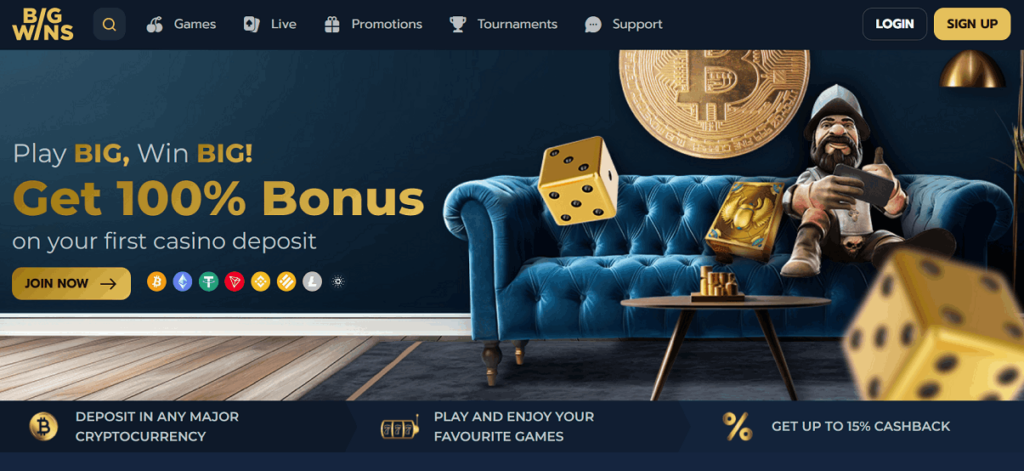 Bigwins crypto casino