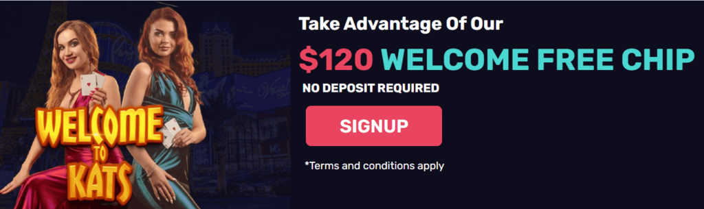 Kats Casino No Deposit Bonus