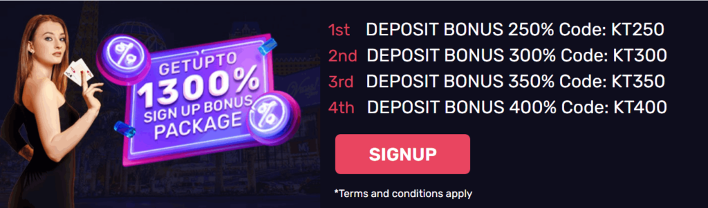 Kats Casino Sign-up Bonus