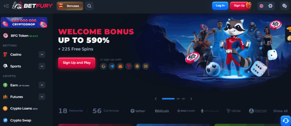 BetFury Solana Casino No deposit Casino Bonus