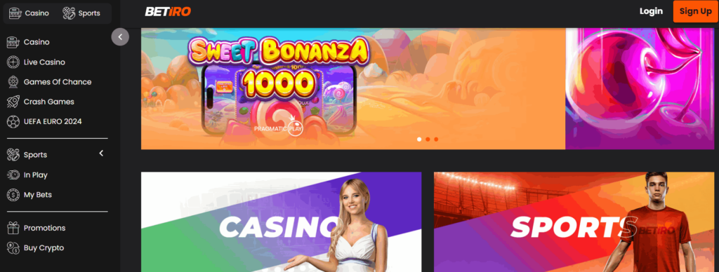 Betiro casino crypto 