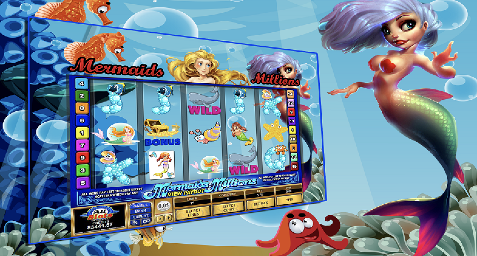 Mermaids Millions Slot Review – Scatter Symbols & Big Wins