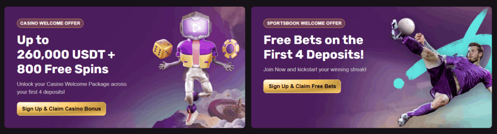 Playbet.io Casino Bonuses