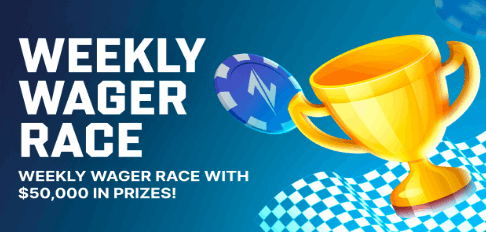 Razed casino weekly wager race