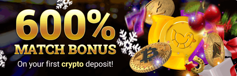 DuckyLuck Casino Crypto Bonus