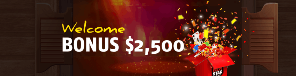 Red Stag Casino Welcome Bonus