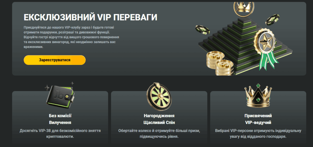 JB Casino VIP програма