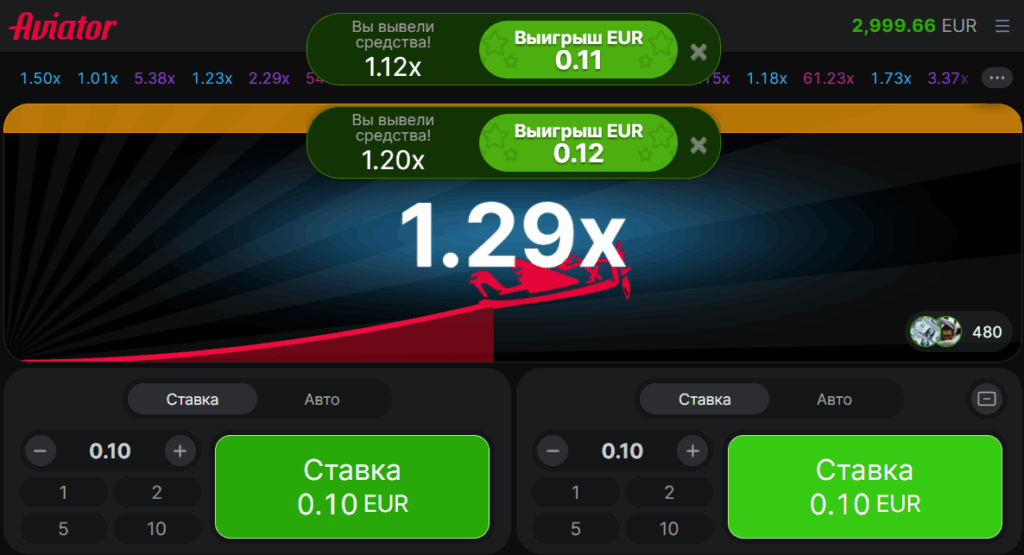 Як грати в Aviator онлайн
